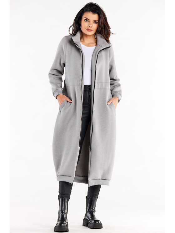 Infinite You Infinite You Felpa M326 Grigio Basic Fit