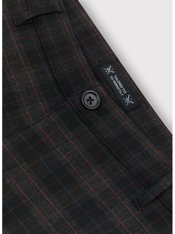 Pako Lorente Pako Lorente Spodnie materiałowe P22WF-WX-002 Czarny Classic Fit