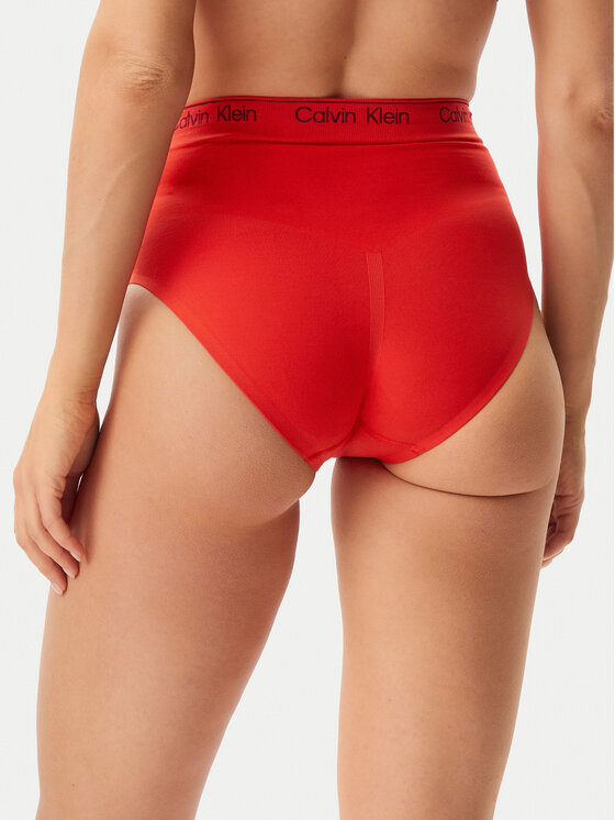 Calvin Klein Underwear Calvin Klein Underwear Klasične gaćice s visokim strukom LV00QF8282 Crvena