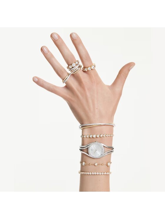 Swarovski Swarovski Pierścionek Matrix Vittore 5750615 Złoty