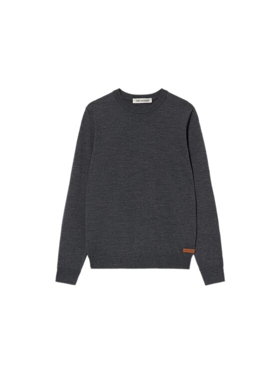Trussardi Trussardi Cardigan M0058000007N013 Grigio Regular Fit