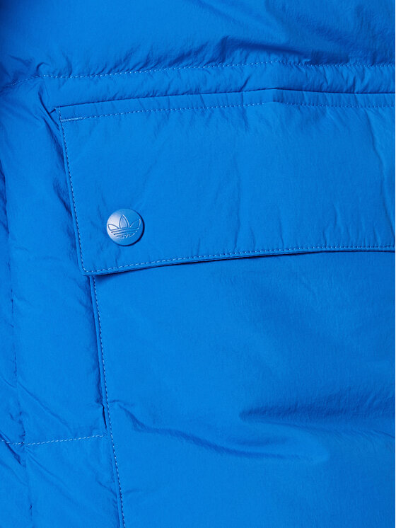 adidas adidas Zimní bunda JX4088 Modrá Slim Fit