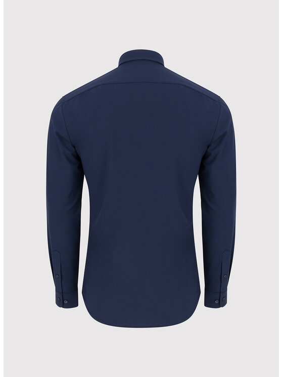 Pako Lorente Pako Lorente Koszula P26WF-1X-028 Granatowy Slim Fit