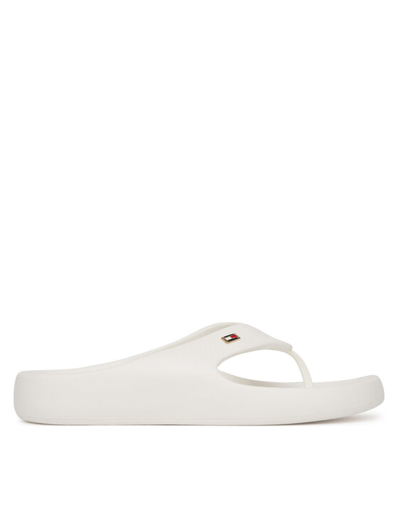Tommy Hilfiger Tommy Hilfiger Japanke Th Comfort Beach Sandal FW0FW08522 Bijela