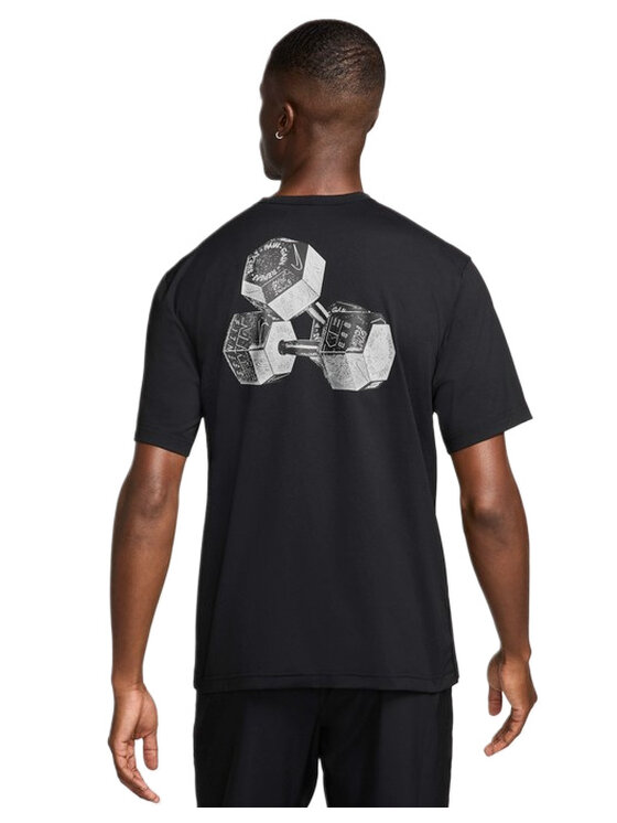 Nike Nike T-Shirt Hyverse Czarny Regular Fit