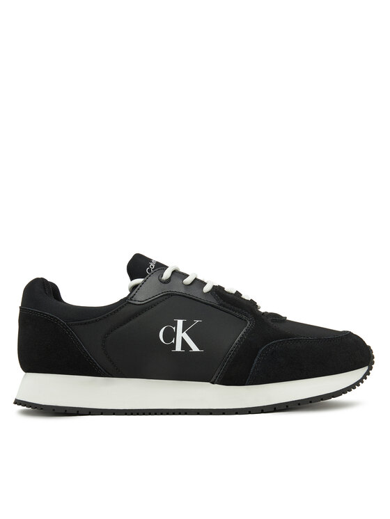 Calvin Klein Jeans Snīkeri Retro Sock Runner Mg YM0YM01152 Melns