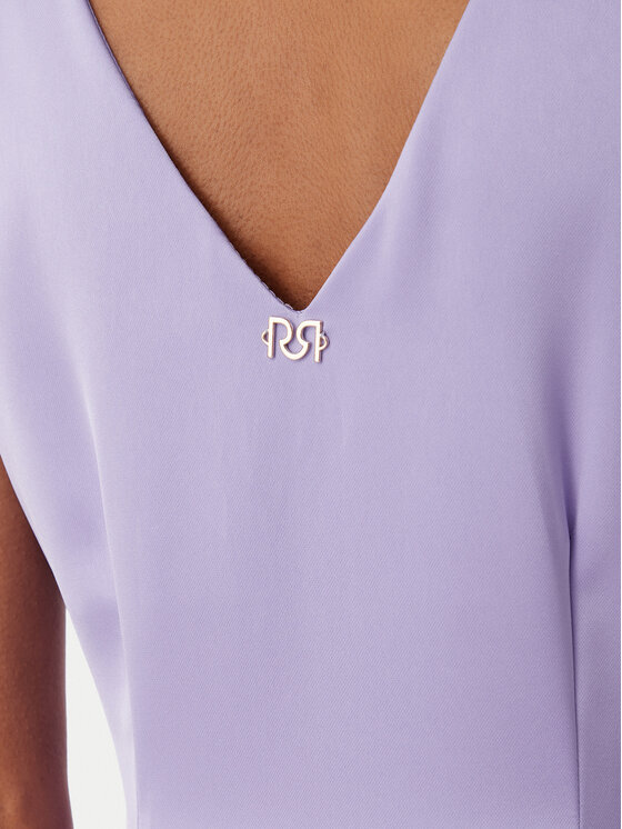 Rinascimento Rinascimento Kokteilinė suknelė CFC0122928003 Violetinė Regular Fit
