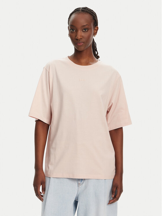 BOSS BOSS T-Shirt C_Enis 50523256 Růžová Oversize