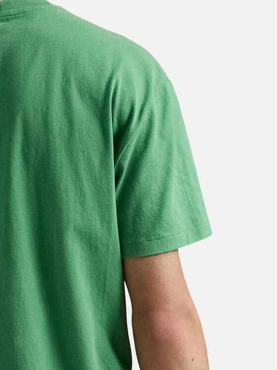 Polo Ralph Lauren Polo Ralph Lauren Majica 710973138001 Zelena Custom Slim Fit