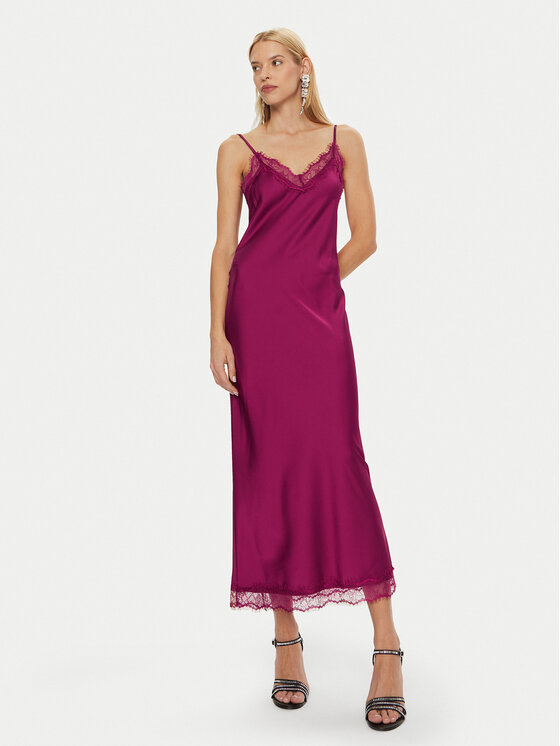 Rinascimento Rinascimento Coctailkleid CFC0120043003 Dunkelrot Regular Fit