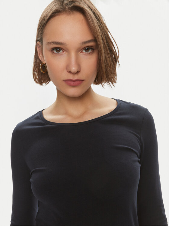 JOOP! JOOP! Bluzka Taiia 30037596 Granatowy Regular Fit