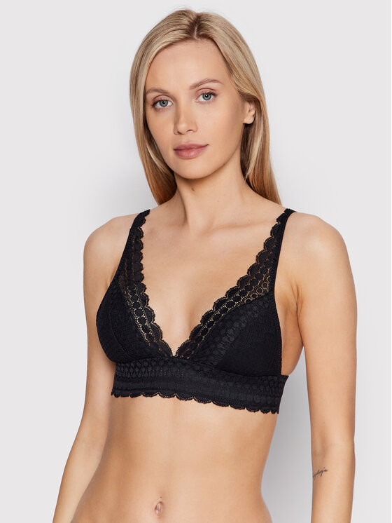 Etam Bralette krūšturis Cherie Cherie 6515216 Melns