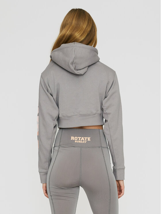 Felpa Viola RT483 Grigio Loose Fit