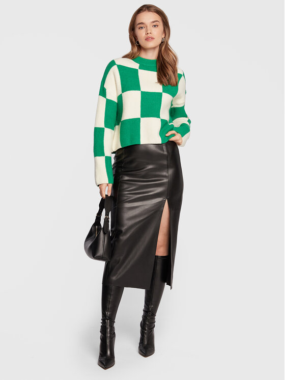Maglione Faye 17743 Verde Loose Fit