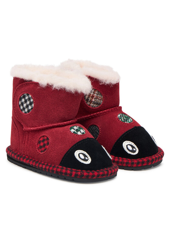 EMU Australia EMU Australia Śniegowce Lenny Ladybug Walker B13326 Czerwony