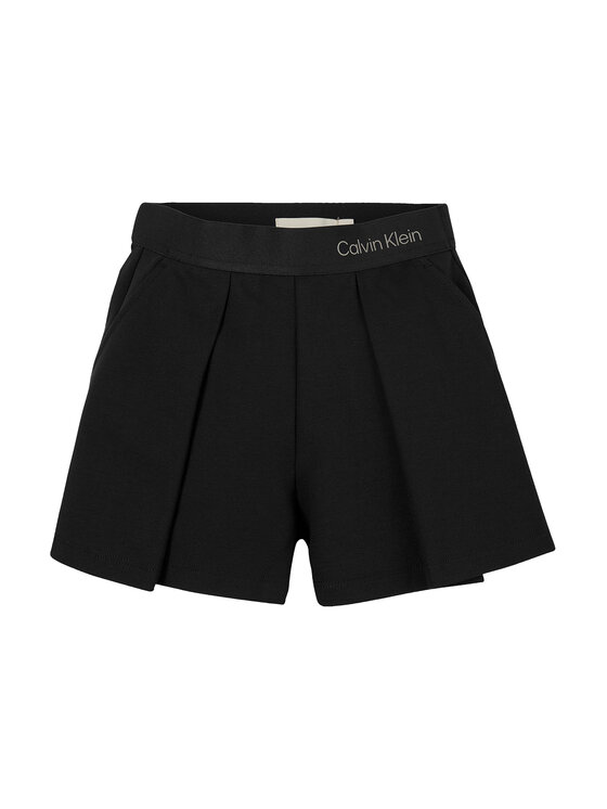 Calvin Klein Jeans Calvin Klein Jeans Bavlnené šortky Punto IG0IG02880 Čierna Regular Fit