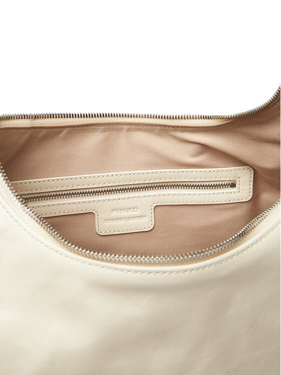 PINKO PINKO Torebka Slouchy Hobo Big PE 25 PLTT 104295 A26J Kremowy