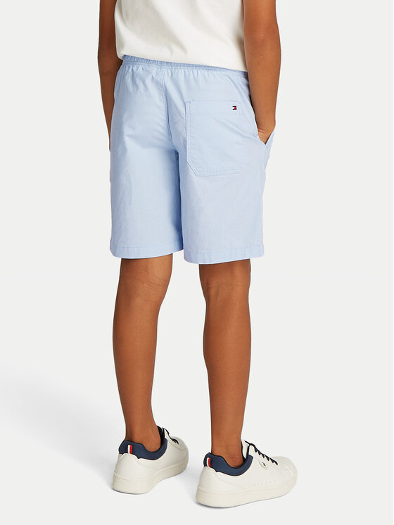 Tommy Hilfiger Tommy Hilfiger Szorty sportowe KB0KB09642 Błękitny Regular Fit