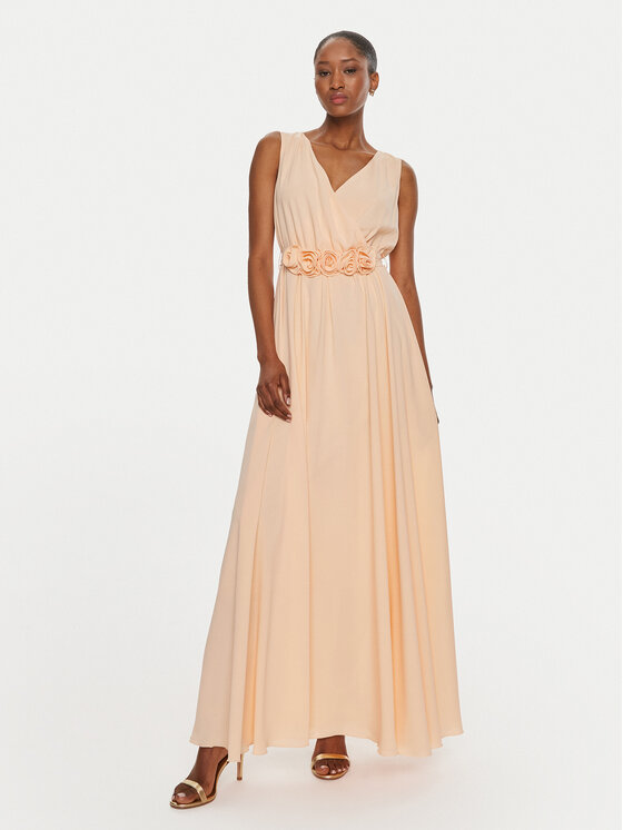 Rinascimento Rinascimento Abendkleid CFC0119070003 Orange Regular Fit