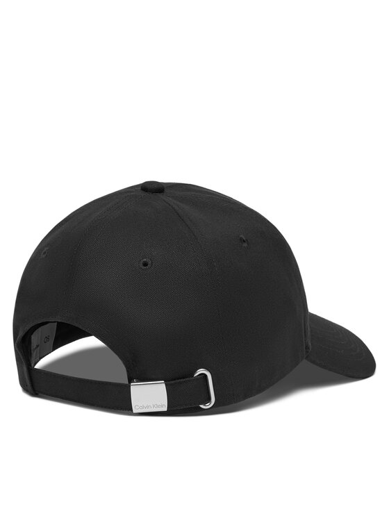 Calvin Klein Calvin Klein Kepurė su snapeliu Logo LV04D5042G Juoda