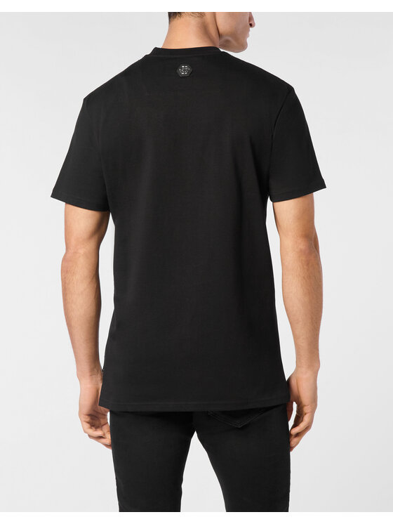 PHILIPP PLEIN PHILIPP PLEIN T-Shirt 24931 Czarny Regular Fit