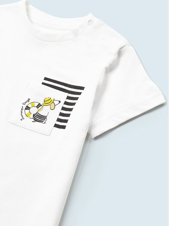 Mayoral Mayoral T-Shirt 1639 Żółty Regular Fit