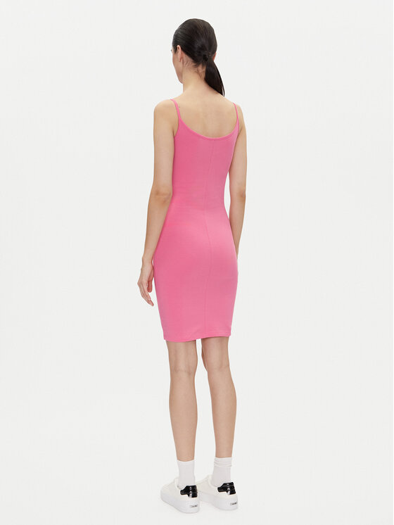 HUGO HUGO Sukienka codzienna Narya 50538896 Różowy Slim Fit