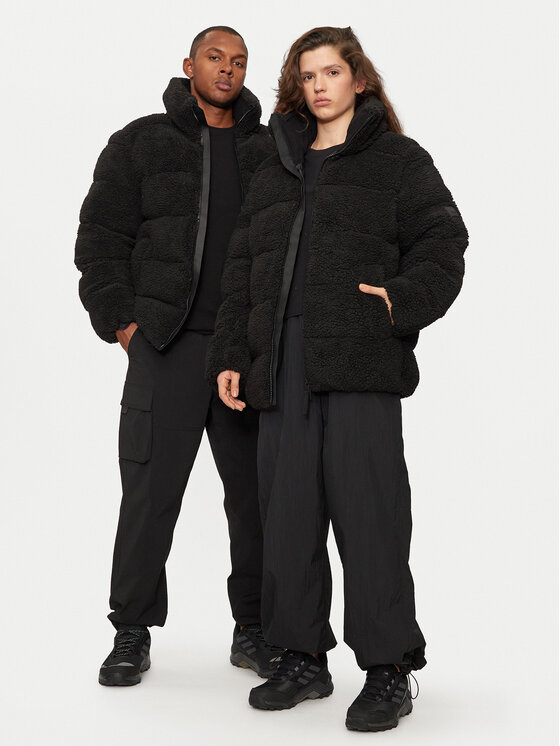 Rains Rains Kurtka zimowa 19960 Czarny Regular Fit