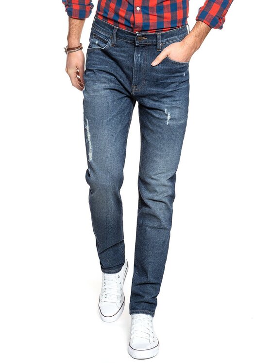 Lee Lee Jeansy AUSTIN Niebieski Straight Fit