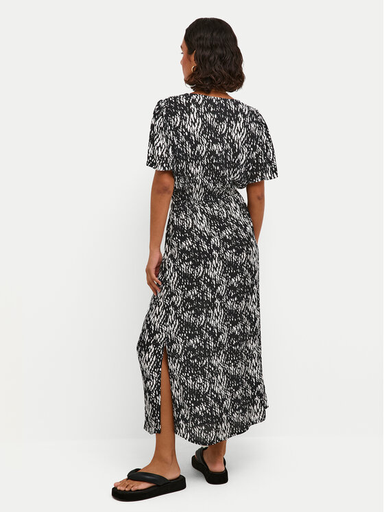 Kaffe Kaffe Rochie de vară Amber 10508624 Negru Relaxed Fit