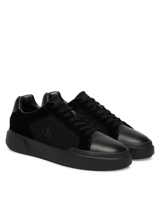 Calvin Klein Calvin Klein Sneakersy Chunky Cupsole Laceup Cv Mix HM0HM02238 Černá