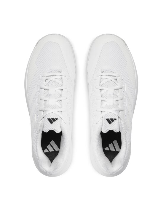 Adidas white leather tennis shoes cheap