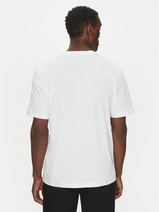 HUGO HUGO T-Shirt 50538254 Biały Relaxed Fit