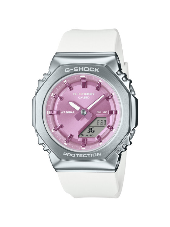 G-Shock Pulkstenis GM-S2110-7A6ER Balts