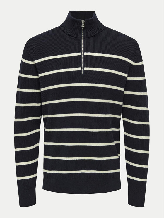 Only & Sons Only & Sons Sweater 22023210 Sötétkék Regular Fit