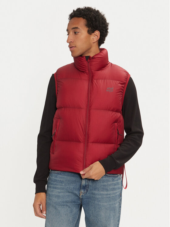 After Label After Label Γιλέκο Anapa A00001 Κόκκινο Regular Fit