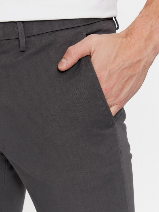 Tommy Hilfiger Tommy Hilfiger Chinos kelnes Core Bleecker MW0MW28883 Pilka Slim Fit