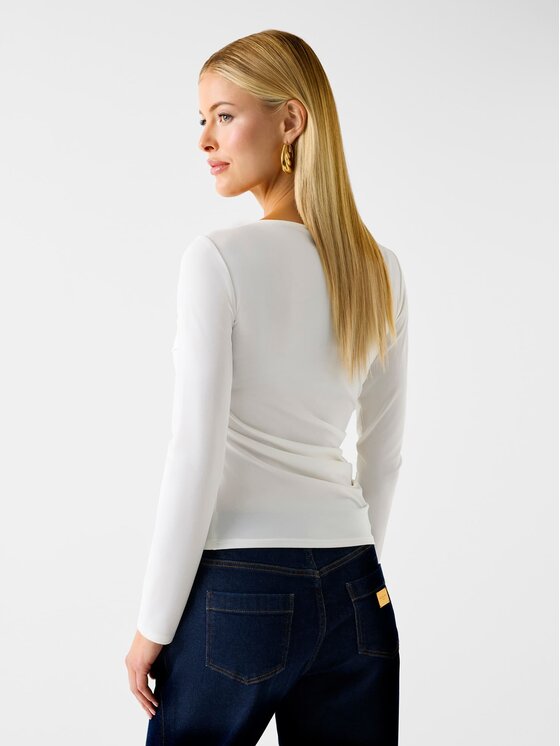 Marciano Guess Marciano Guess Блузка 6RGP06 6257A Білий Slim Fit