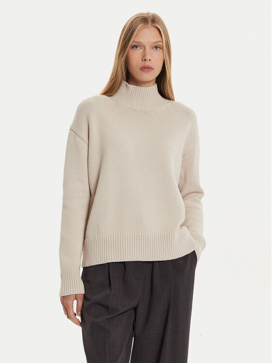 Calvin Klein Calvin Klein Garbó K20K207437 Bézs Regular Fit