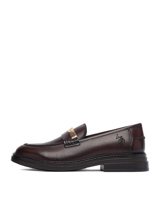 U.S. Polo Assn. U.S. Polo Assn. Loaferek EO-ALYA001W/6L1 Sötétbarna