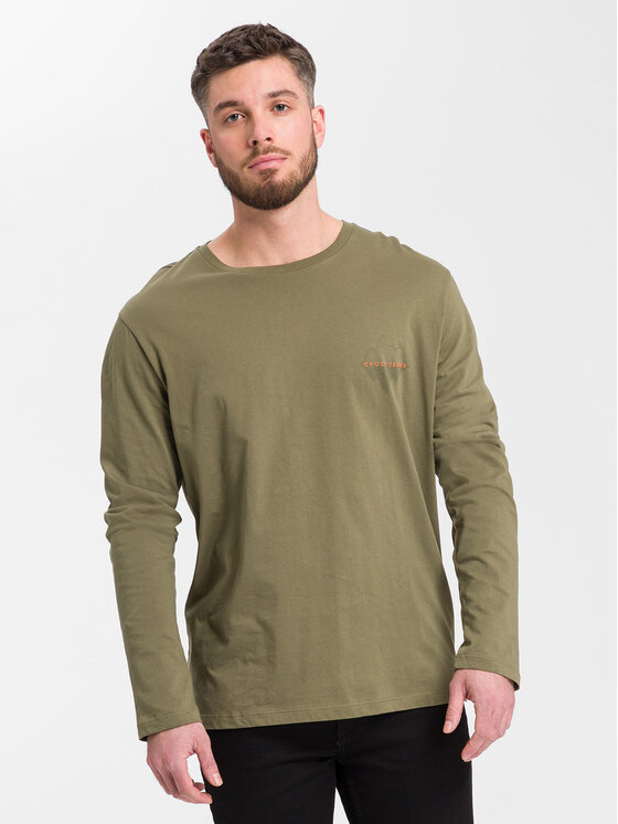 Longsleeve, rozmiar L, Zielony, 15863-324