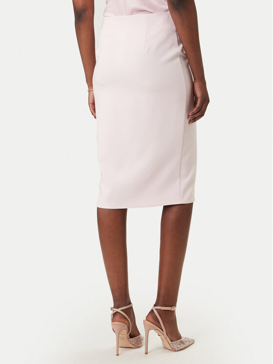 Rinascimento Rinascimento Spódnica ołówkowa CFC0127985003 Różowy Slim Fit