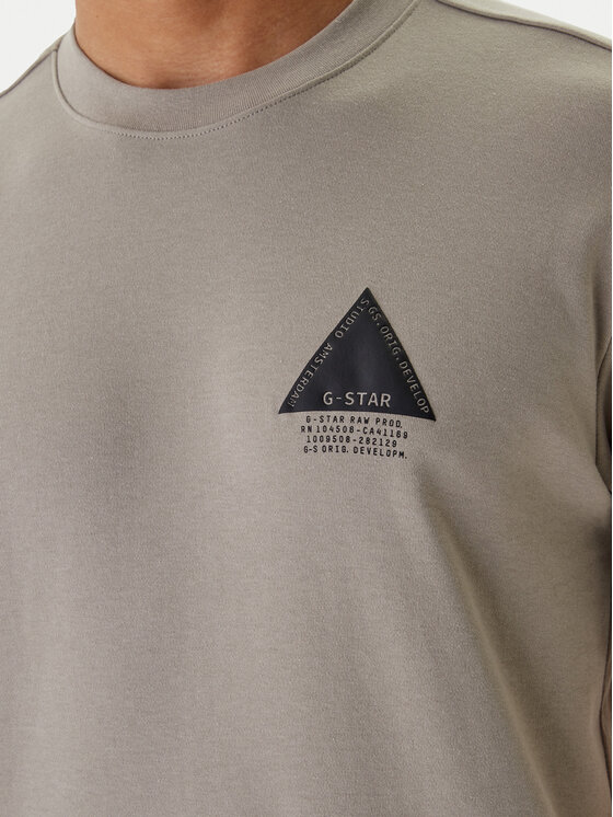 G-Star Raw G-Star Raw Тишърт D28593-C812 Бежов Regular Fit