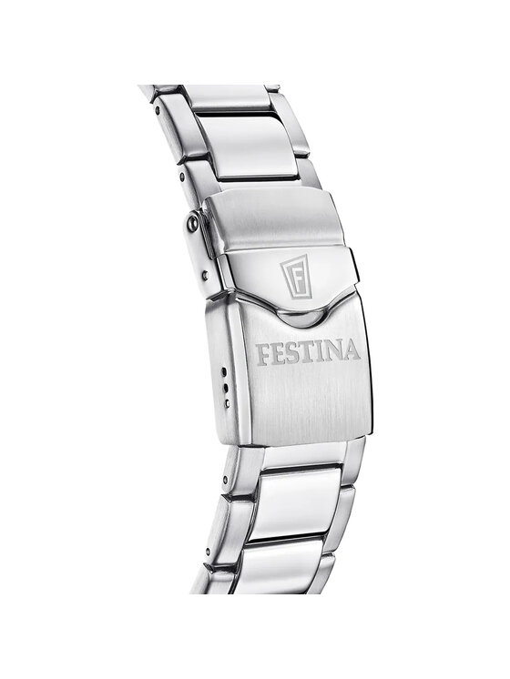 Festina Festina Zegarek F20665-1 Srebrny