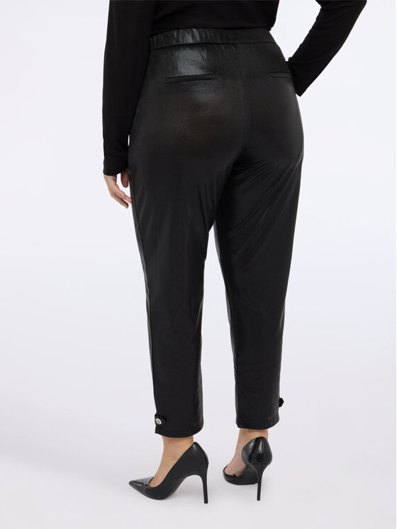 Fiorella Rubino Fiorella Rubino Pantaloni di tessuto P703L002326N0Z3 Nero Regular Fit