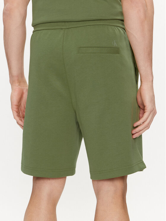 Calvin Klein Jeans Calvin Klein Jeans Sportshorts Logo Repeat J30J325129 Grün Regular Fit