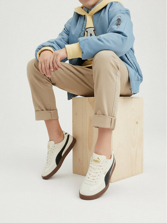 Puma Puma Сникърси Club II Era Jr 401489 10 Бежов