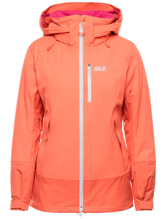 Jack Wolfskin Snowboardjacke Big White 1111621 Orange Regular Fit Modivo