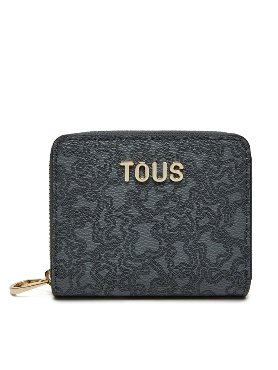 TOUS TOUS Малък дамски портфейл Kaos Mini Lines 2002184148 Сив
