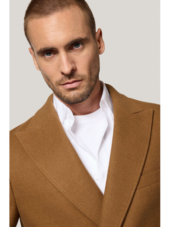 Próchnik Próchnik Płaszcz PM5 PC073225000023 Beżowy Regular Fit